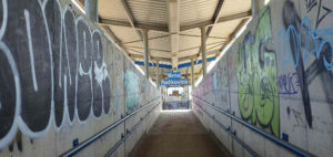 Zastávka Brno-Řečkovice - bezbariérový přístup na nástupiště