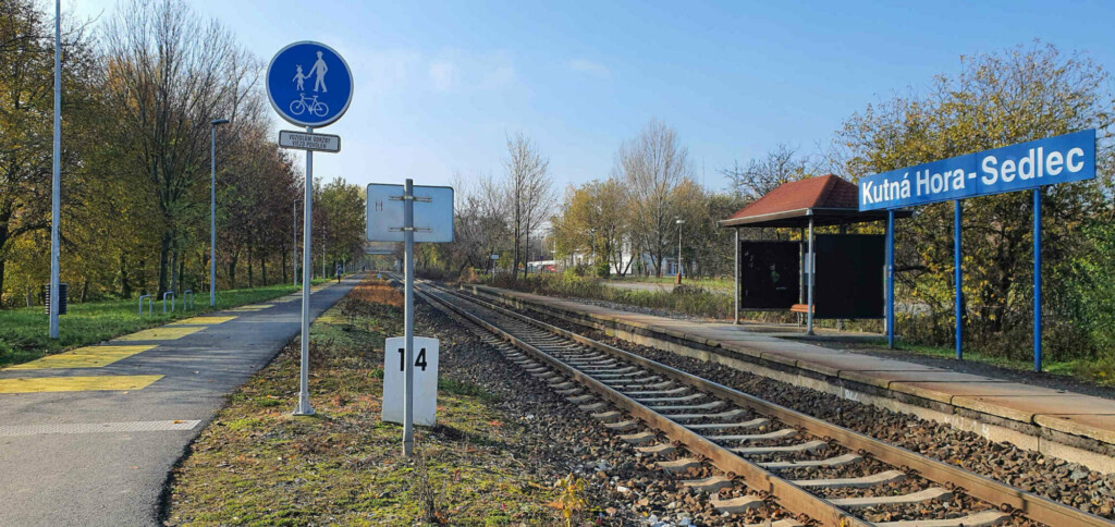 Vlaková zastávka Kutná Hora - Sedlec