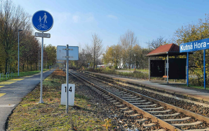 Vlaková zastávka Kutná Hora - Sedlec