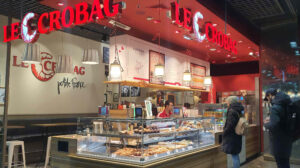 Klidná kavárna na nádraží ve Vídni