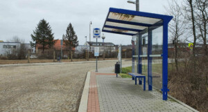 Autobus Moravský Krumlov, železniční stanice