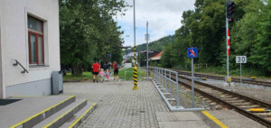 Kudy na nádraží v Ostravici