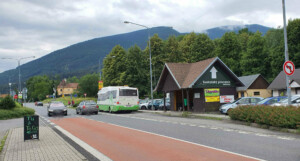 Autobusová zastávka Ostravice, aut.st.