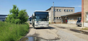 Náhradní autobusová doprava v Čejči