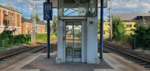 Zastávka Ostrava-Stodolní: přístup na nástupiště