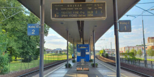 Zastávka Ostrava-Stodolní: přístup na nástupiště