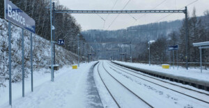 Babice nad Svitavou, nástupiště u koleje 2