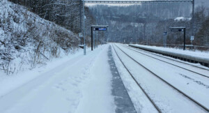 Babice nad Svitavou, nástupiště u koleje 2