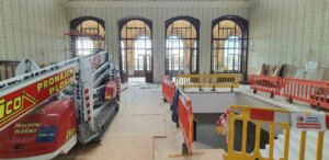 Rekonstrukce Foyer Café na pražském hlavním nádraží
