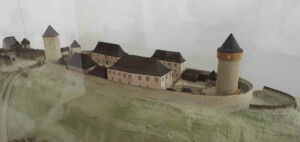 Model hradu Hradec nad Moravicí