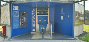 Bike Tower u nádraží v Lysé n. Labem