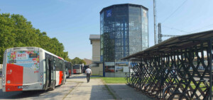 Bike Tower u nádraží v Lysé n. Labem