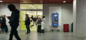 Automat na vodu na pražském hlavním nádraží