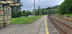 Autobusová zastávka Brněnec, Mor.Chrastová, žel.st.