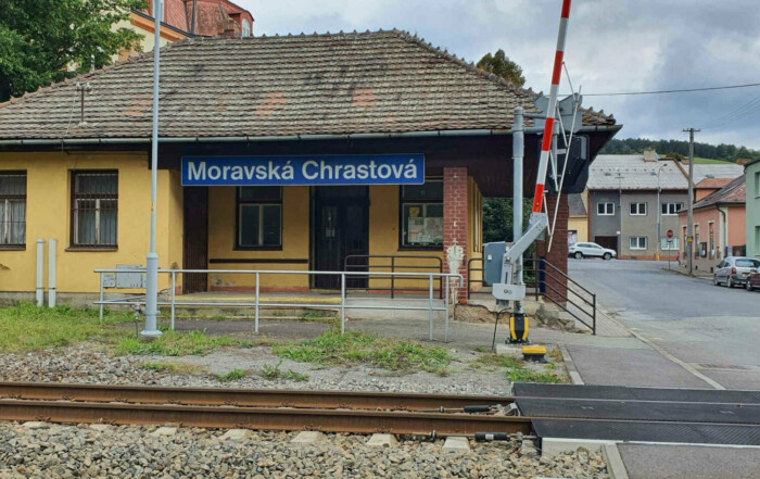 Zastávka v Moravské Chrastové
