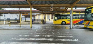 Autobusové nádraží v Rožnově