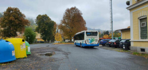 Autobusová zastávka Bečov nad Teplou, žel.st.