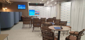 ČD Lounge v Praze na hlavním nádraží