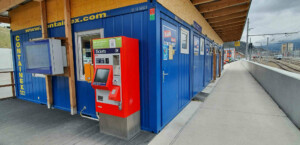 Jízdenkové automaty na rakouské železnici