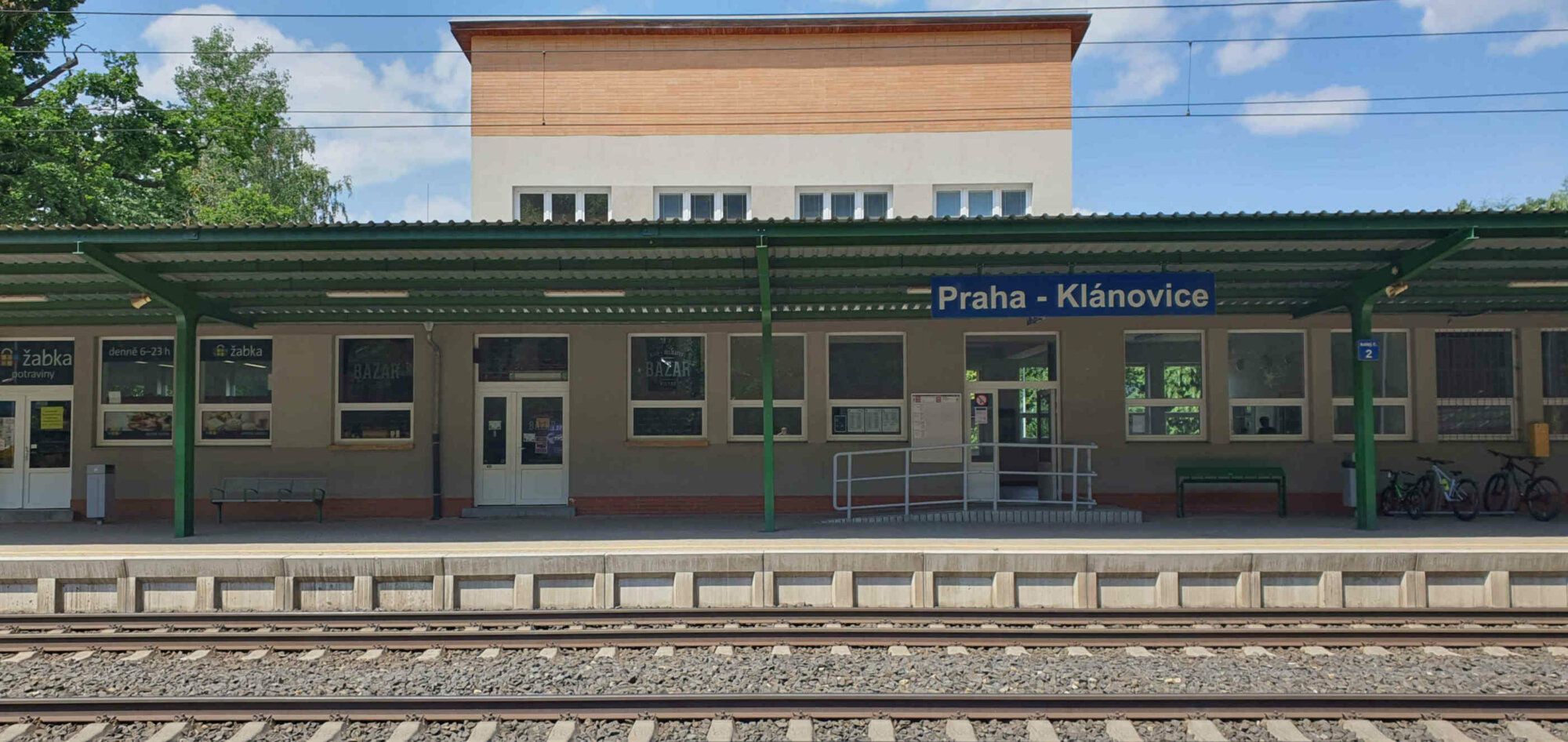 Vlaková stanice Praha-Klánovice