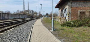 Nádraží Praha-Zličín, nástupiště u koleje 2