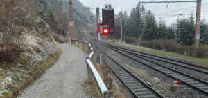 Procházka kolem železniční tratě Semmering