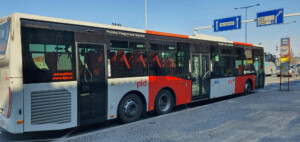 Bus from the Prague main train station to Prague airport