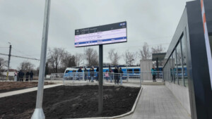 Slavnostním zahájení provozu v Zastávce u Brna