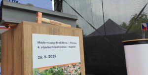 Slavnostní start modernizace trati v etapě Kojetín - Nezamyslice