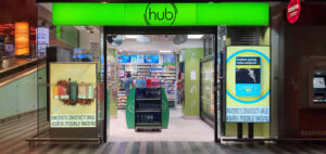 Služby, obchody na pražském hlavním nádraží
