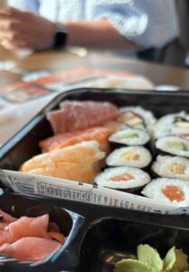 Sushi set - letní nabídka Leo Express