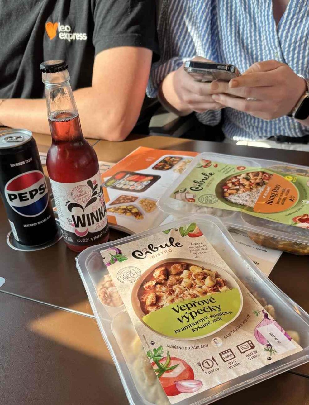Vepřové výpečky a kung pao - letní nabídka Leo Express
