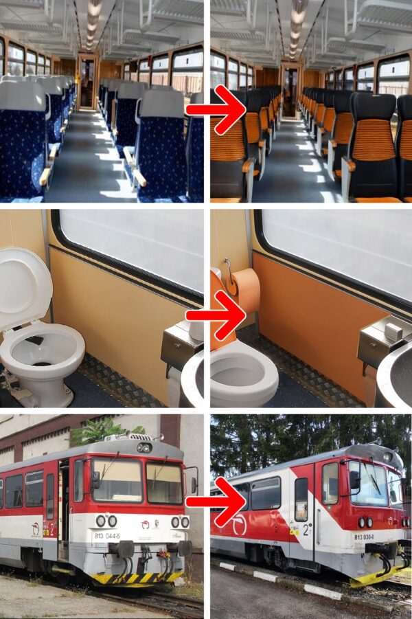 Slovenská modernizace 33 ks regionálních vlaků