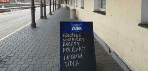 Bufet na nádraží v Hulíně