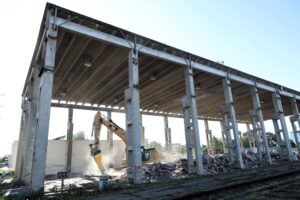 Modernizaci servisního zázemí Střediska údržby v Hradci Králové. Foto ČD