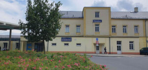 Příchod na nádraží v Holešově