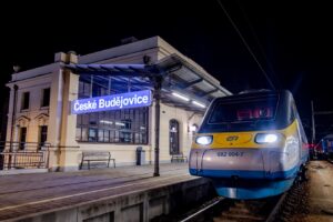 Pendolino v Českých Budějovicích, foto ČD