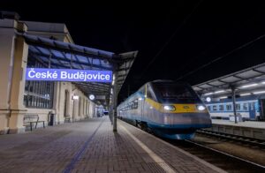 Pendolino v Českých Budějovicích, foto ČD