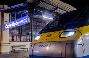 Pendolino v Českých Budějovicích