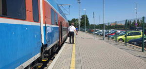 Nádraží Český Brod, nástupiště 1 u koleje 5