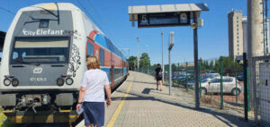 Nádraží Český Brod, nástupiště 1 u koleje 5