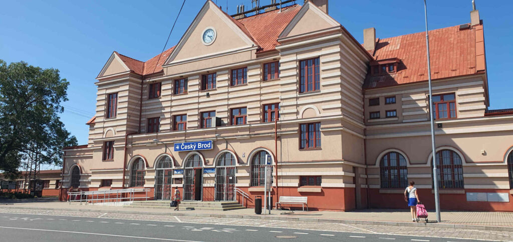 Nádraží v Českém Brodě