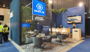 Expozice DAKO-CZ na veletrhu TRAKO 2025