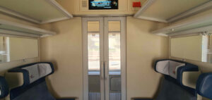 Interiér nového vozu PKP InterCity