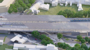 Vizualizace nádraží Brno-Černovice