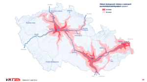 Časová dostupnost po dokončení rychlých spojení