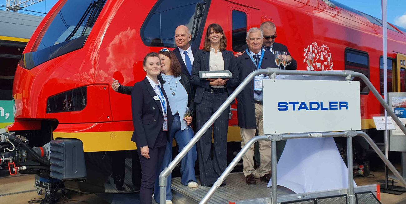 Elektrické jednotky Flirt v červené italské