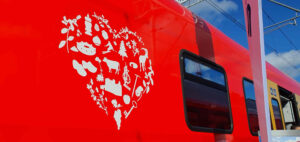 Elektrické jednotky Flirt v červené italské