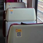 Ukázka QR kódů pro objednání podzimní nabídky ve slovenských jídelních vozech v první třídě