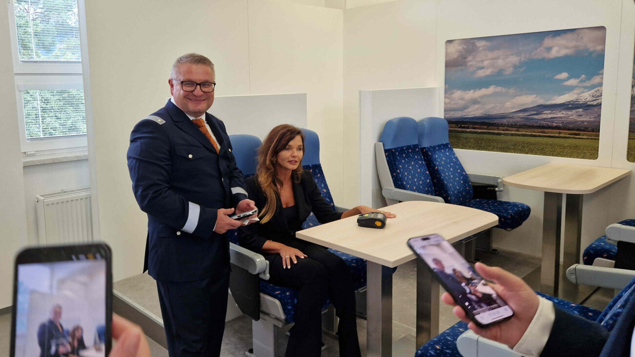 Učebna pro výcvik průvodčích a vlakvedoucích